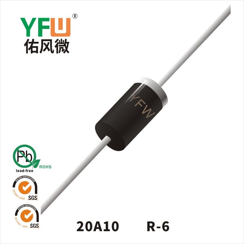 20A10  R-6 Standard Rectifier Diode YFW diode Factory