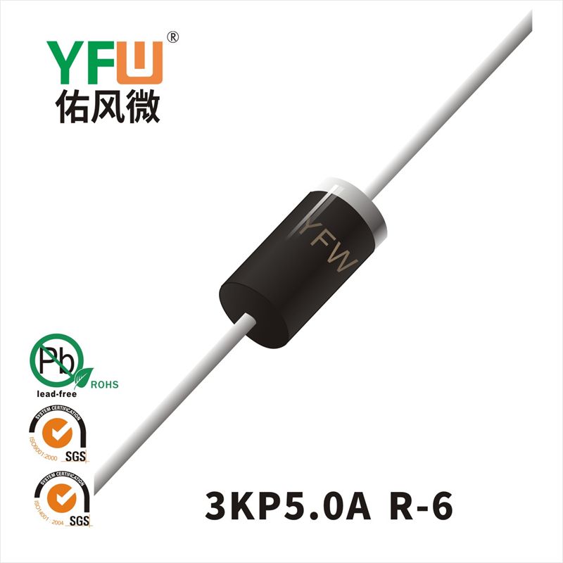 3KP5.0A  R-6 TVS YFW diode Factory