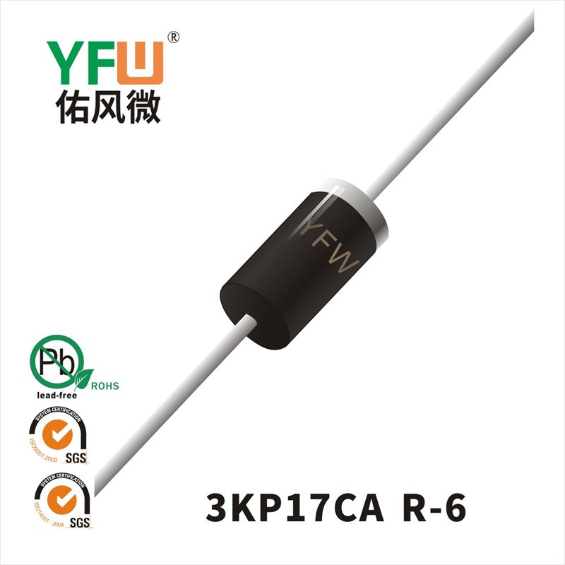 3KP17CA  R-6 TVS YFW diode Factory