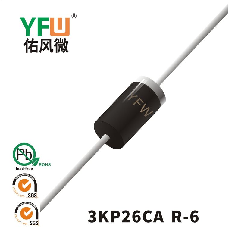 3KP26CA  R-6 TVS YFW diode Factory