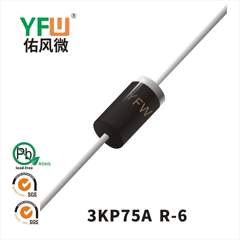 3KP75A  R-6 TVS YFW diode Factory