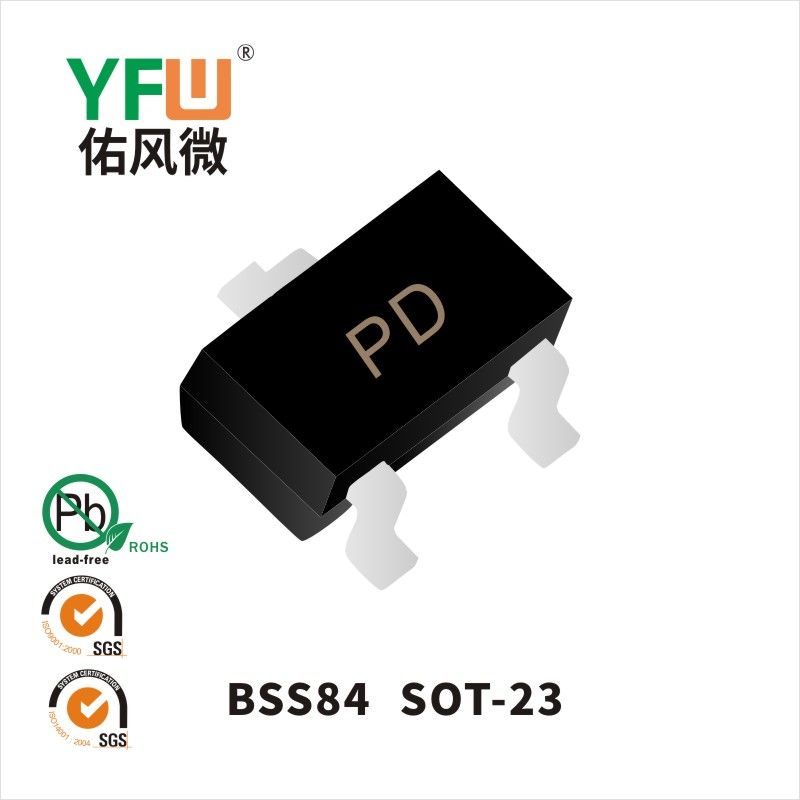 BSS84  SOT-23 MOSFET YFW diode Factory