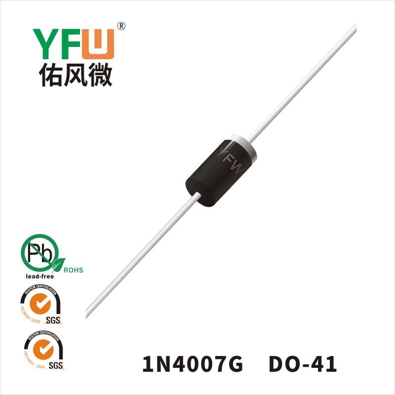 1N4007G  DO-41 Standard Rectifier Diode YFW diode Factory