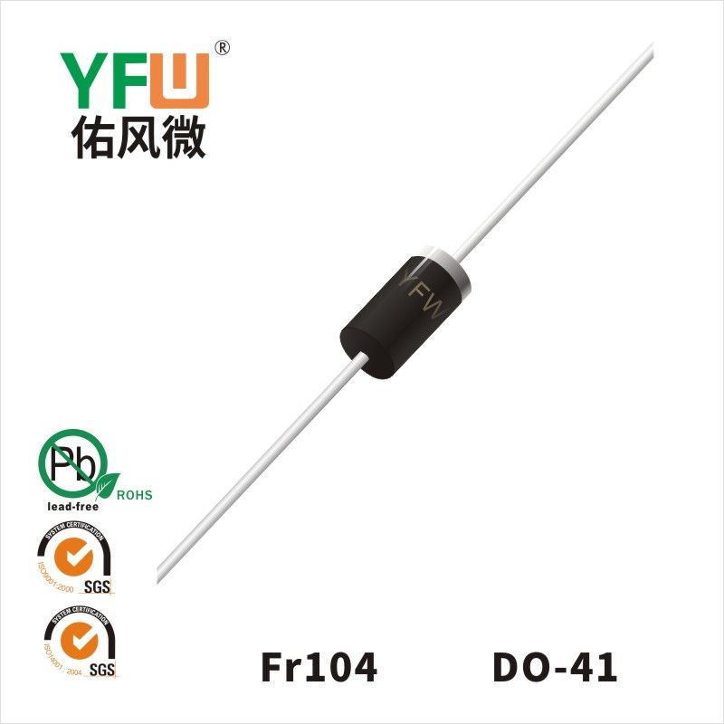 FR104 DO-41 Fast Recovery Rectifier Diode YFW diode Factory