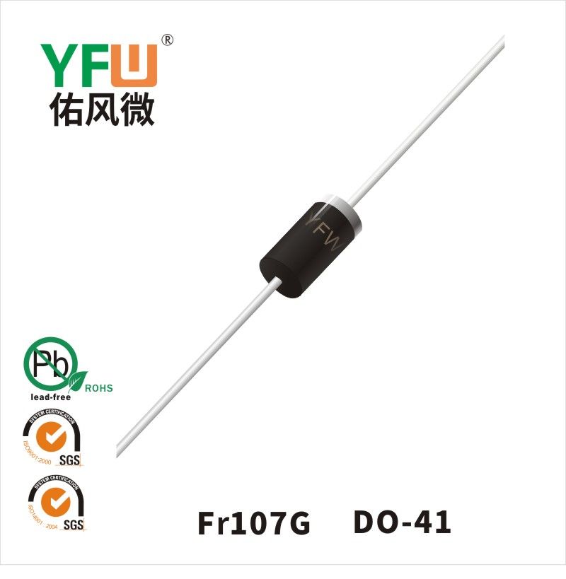 FR107G DO-41 Fast Recovery Rectifier Diode YFW diode Factory