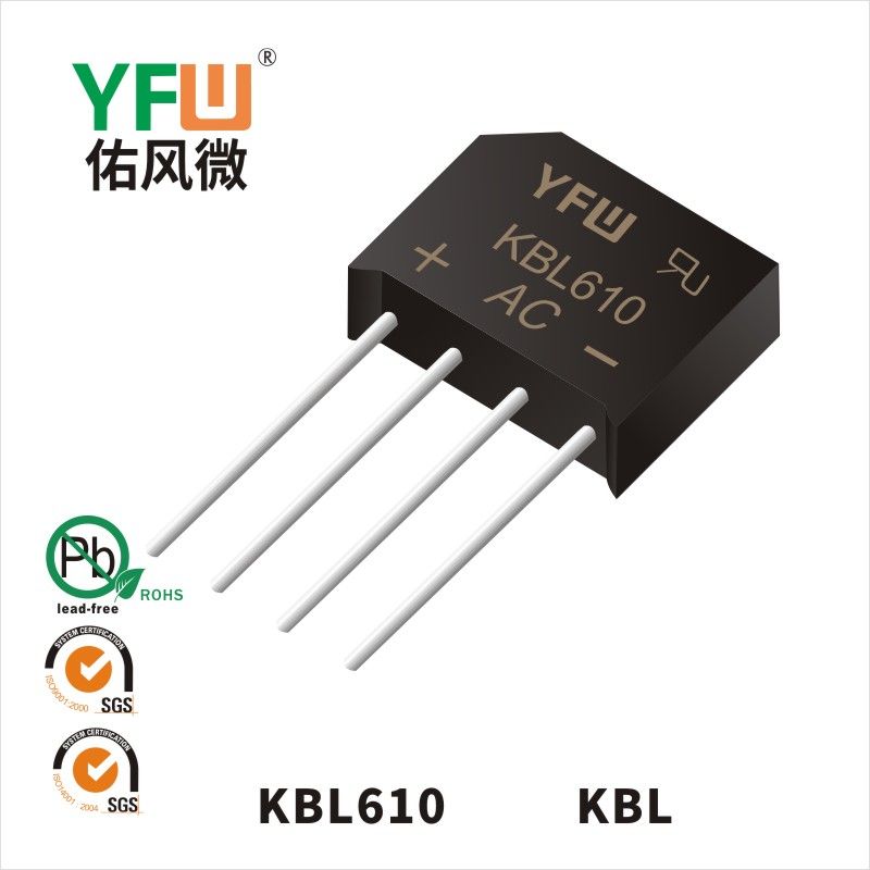 KBL610 KBL Rectifier Bridge YFW diode Factory