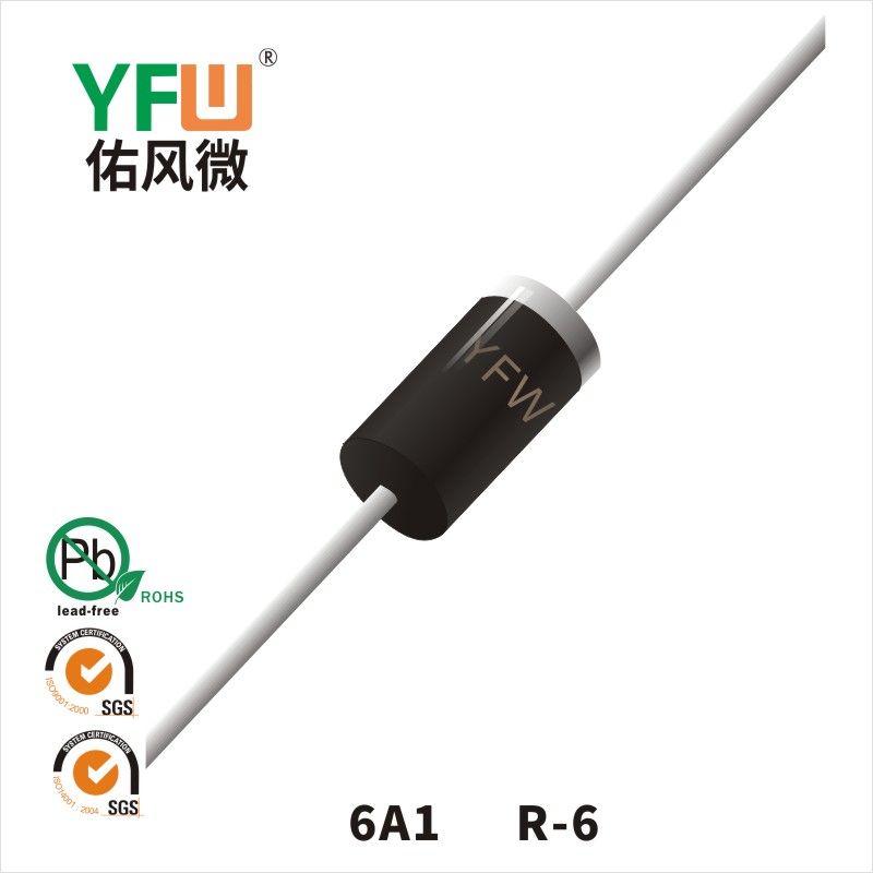 6A1 R-6 Standard Rectifier Diode YFW diode Factory