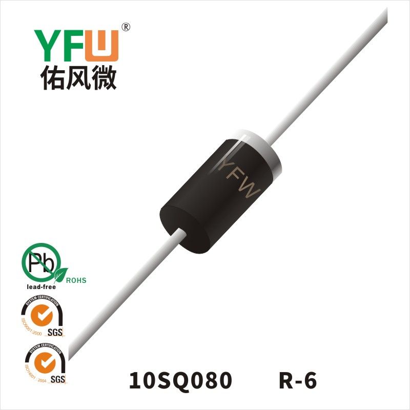 10SQ080 R-6 Schottky Diode YFW diode Factory