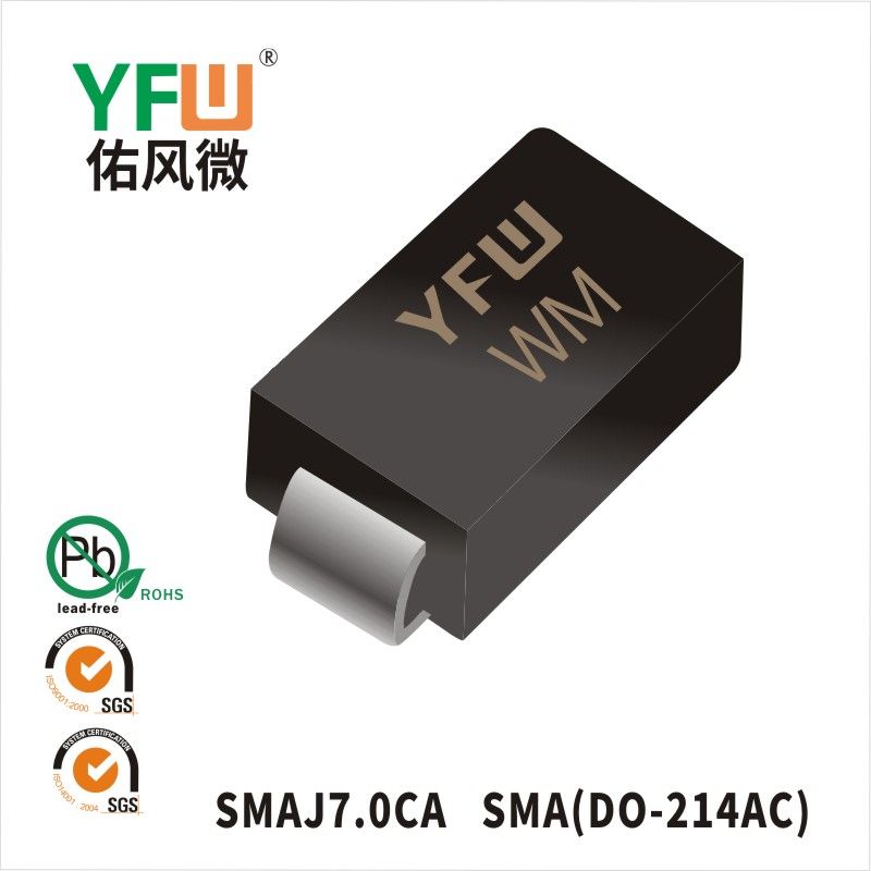 SMAJ7.0CA SMA(DO-214AC) TVS YFW diode Factory