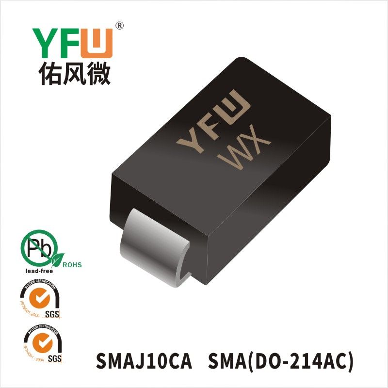 SMAJ10CA SMA(DO-214AC) TVS YFW diode Factory