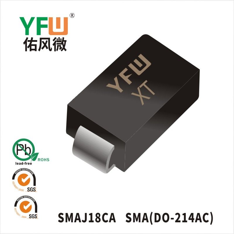 SMAJ18CA SMA(DO-214AC) TVS YFW diode Factory