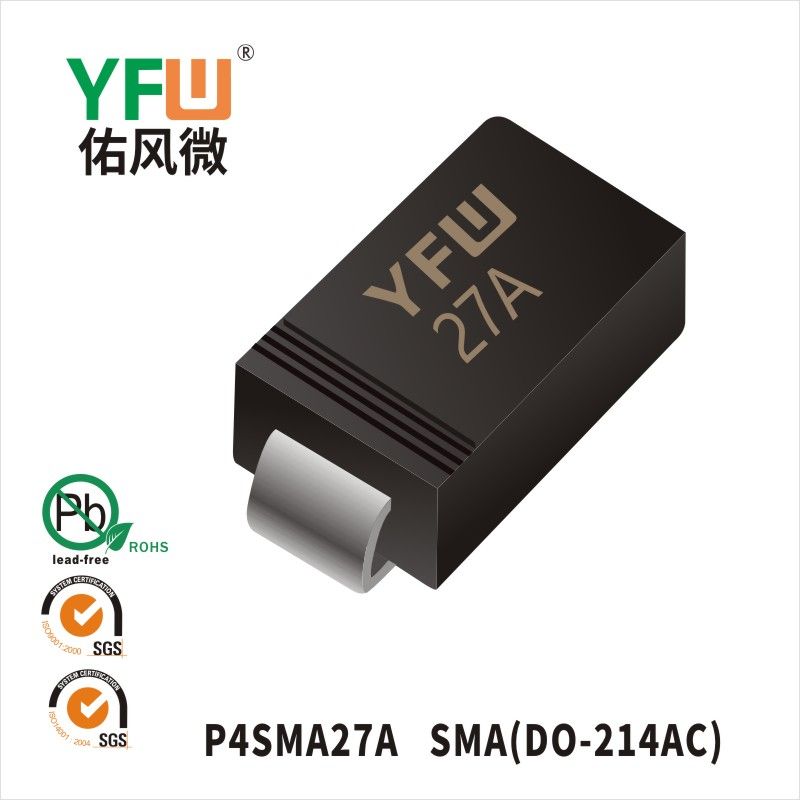 P4SMA27A SMA(DO-214AC) Transient Voltage Suppressor YFW diode Factory