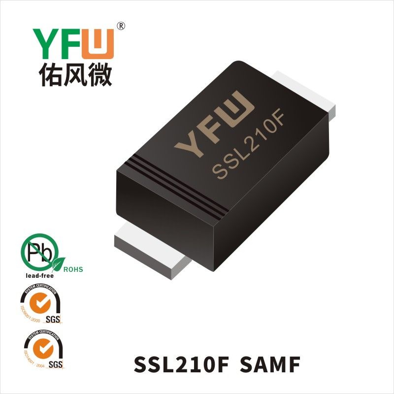 SSL210F SMAF Low VF Schottky Diode YFW diode Factory