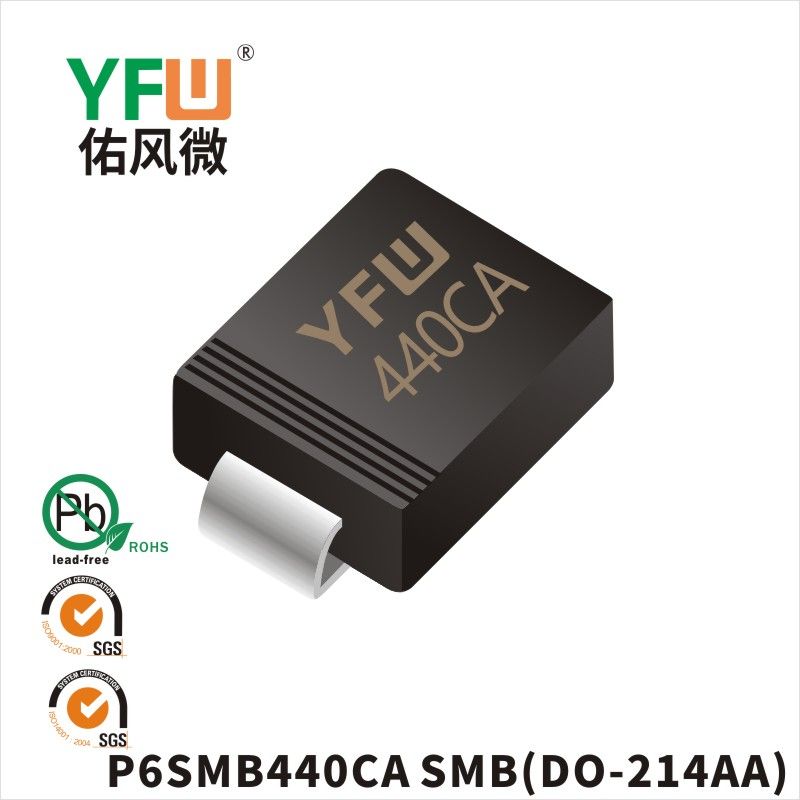 P6SMB440CA SMB TVS YFW diode Factory