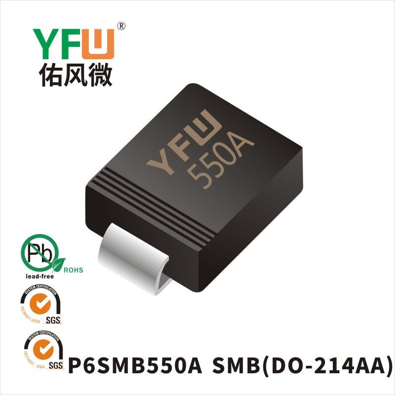 P6SMB550A  SMB TVS YFW diode Factory