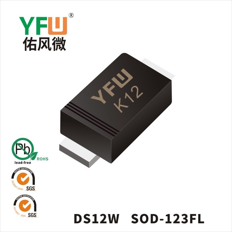 DS12W  SOD-123FL Schottky Diode YFW diode Factory
