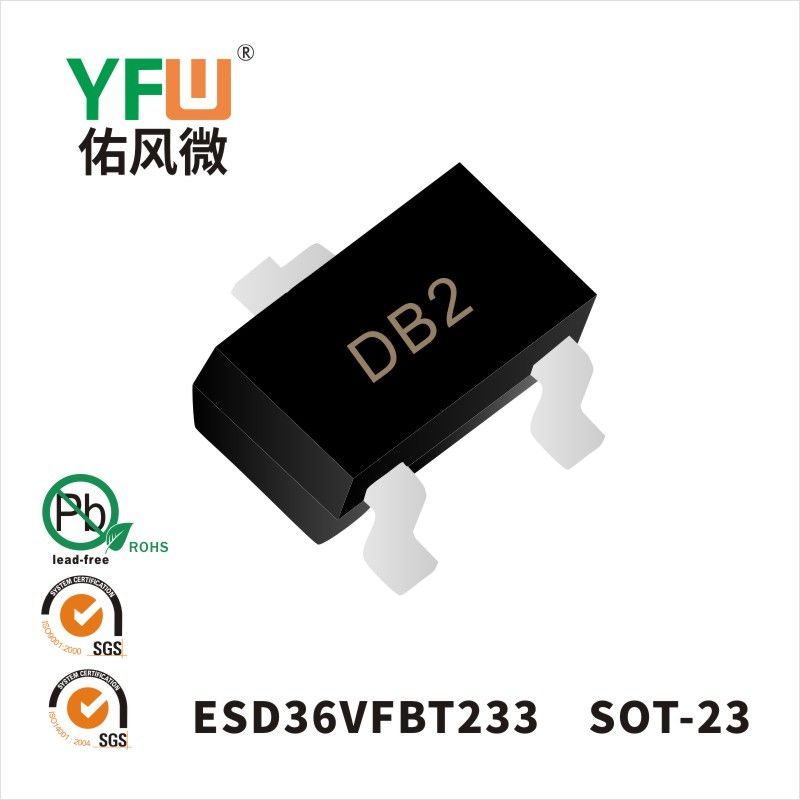 ESD36VFBT233  SOT-23 ESD Protection Diode YFW diode Factory