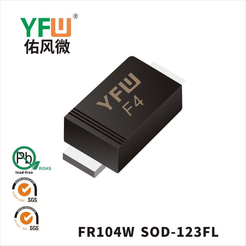 FR104W  SOD-123FL Fast Recovery Rectifier Diode YFW diode Factory