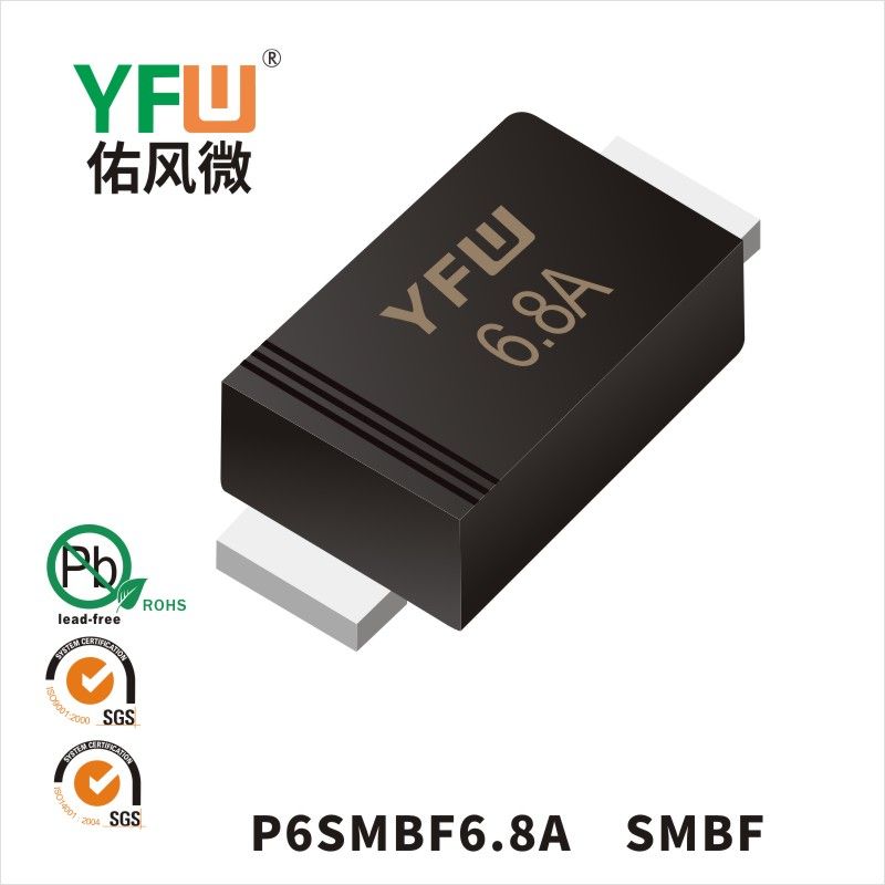 P6SMBF6.8A  SMBF  TVS YFW diode Factory