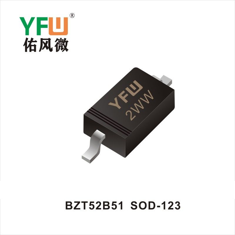 BZT52B51  SOD-123  Zener Diodes YFW diode Factory