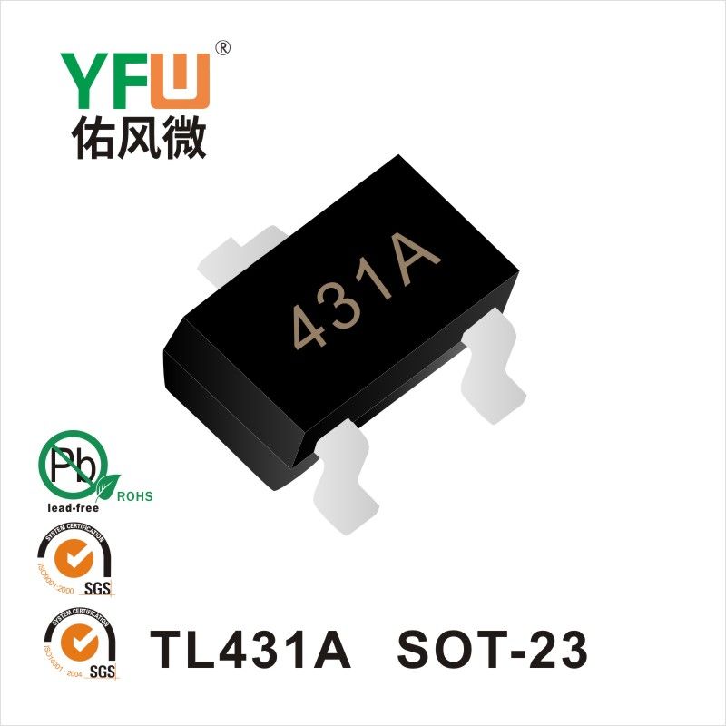 TL431A  SOT-23  Three-Terminal Voltage Regulator YFW diode Factory