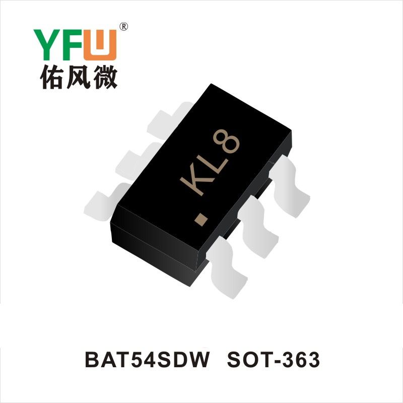 BAT54SDW   SOT-363   Schottky Diode YFW diode Factory