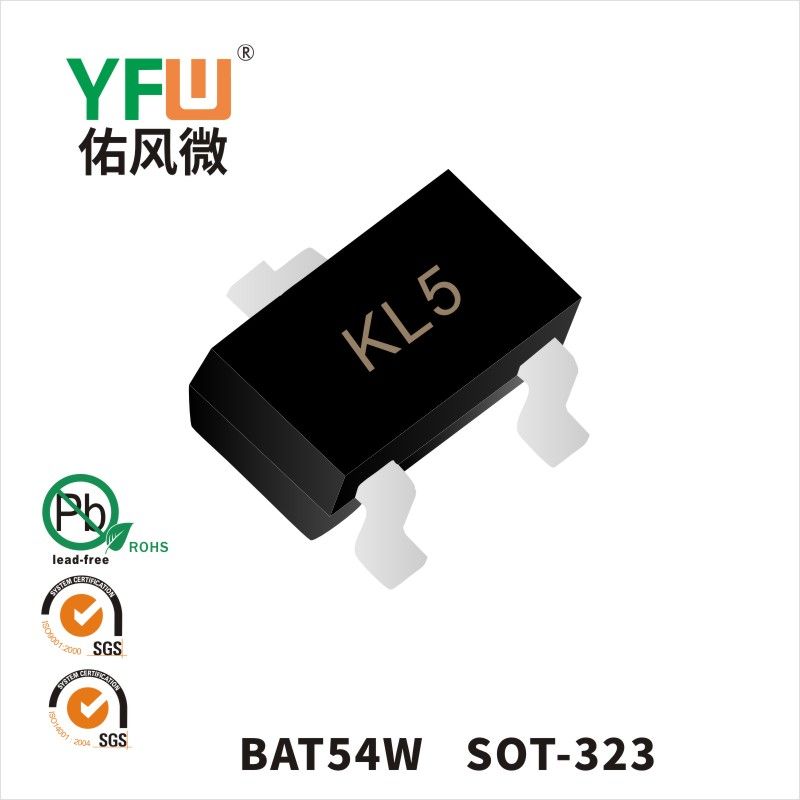 BAT54W  SOT-323  Schottky Diode YFW diode Factory