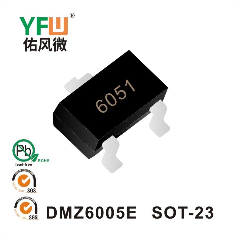 DMZ6005E  SOT-23  MOSFET  YFW diode Factory