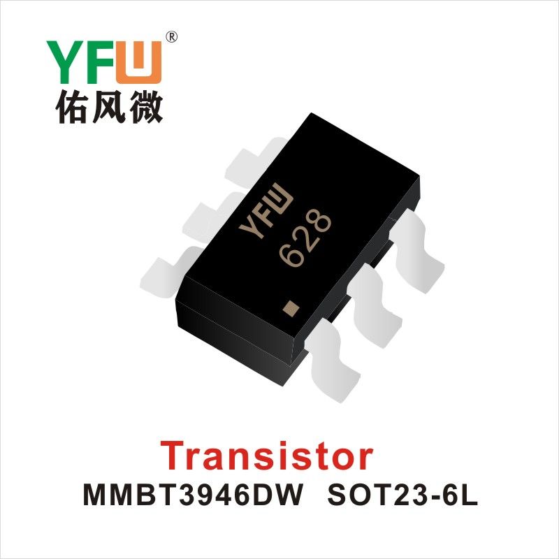 MMBT3946DW  SOT23-6L  Small Signal Transistors YFW diode Factory 