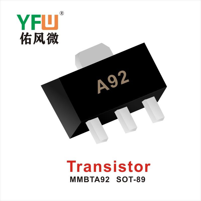 MMBTA92  SOT-89  Transistor  YFW diode Factory