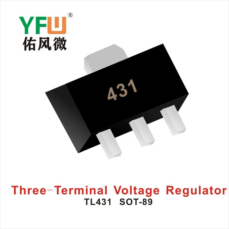 TL431  SOT-89  Three-Terminal Voltage Regulator YFW diode Factory