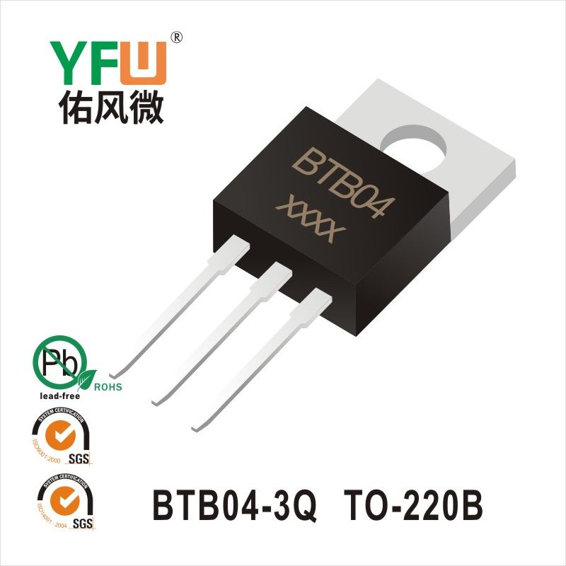 BTB04-3Q  TO-220B  Thyristor  YFW diode Factory