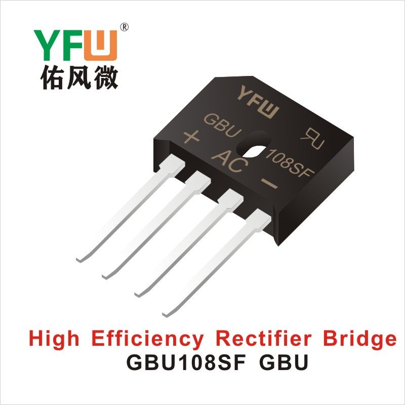 GBU108SF  GBU   High Efficiency Rectifier Bridge YFW diode Factory