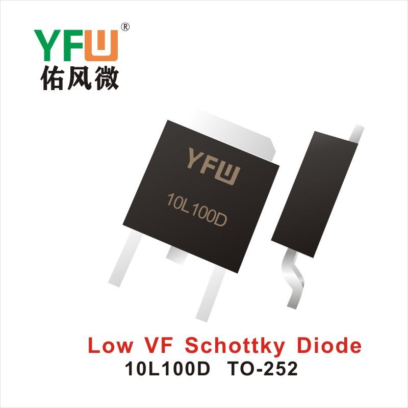 10L100D  TO-252  Low VF Schottky Diode YFW diode Factory