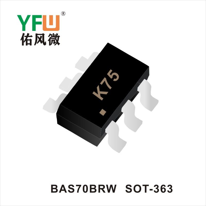 BAS70BRW SOT-363 Triode  YFW diode Factory