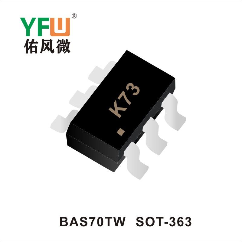 BAS70TW SOT-363 Triode  YFW diode Factory